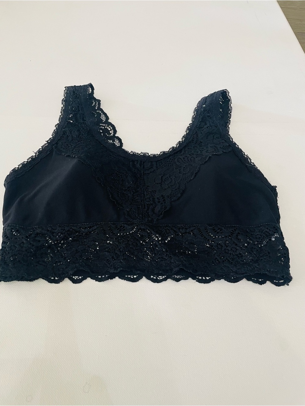 Alter’d State Intimates Black Lace Bralette Bra M/L - Picture 2 of 6